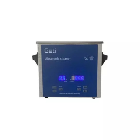 Geti GUC 03B Ultrasoon reiniger 3L RVS Digitaal