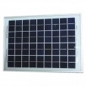 Soldeerbout-shop SOLAR10AL 12V 10W zonnepaneel 370x250x17mm