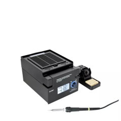 Soldeerbout-shop ZD-8951 60Watt Soldeerstation met verlichting en rookafzuiging