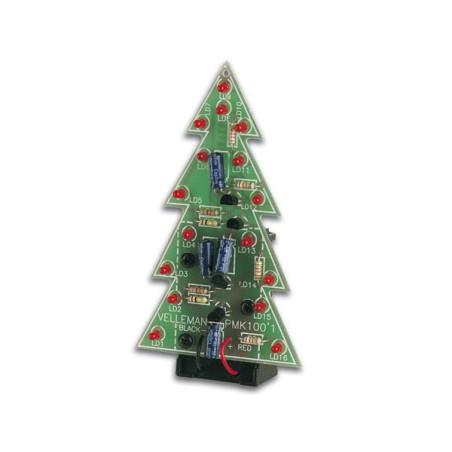 Kerstboom Met Knipperende Leds