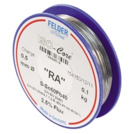 Felder ISO-core RA soldeertin 0.5mm 100gram