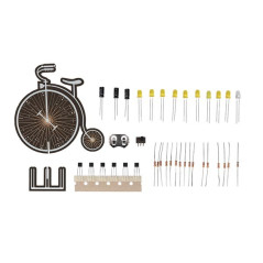 Whadda WSL224 Retro fiets Mini Kits bouwpakket