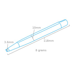 Soldeerbout-shop Fiberpen glasvezelpotlood