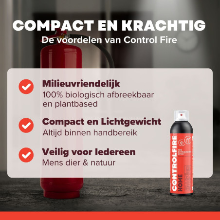 Control Fire BNF1-200 Brandblusspray 200ml mini brandblusser