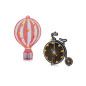 Whadda WSL22SET1 Retro luchtballon en fiets Mini Kits bouwpakketten