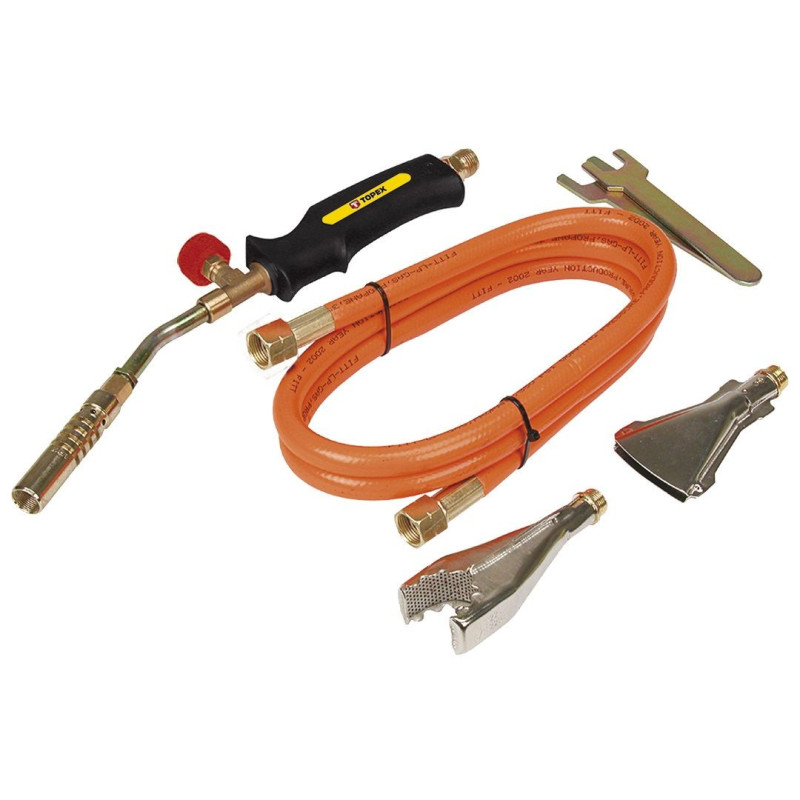 Topex 44E111 gasbrander met slang