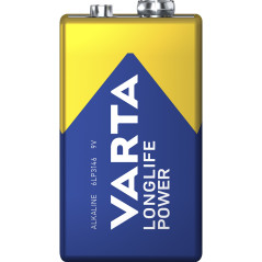 Varta High Energy 9V Alkaline blokbatterij