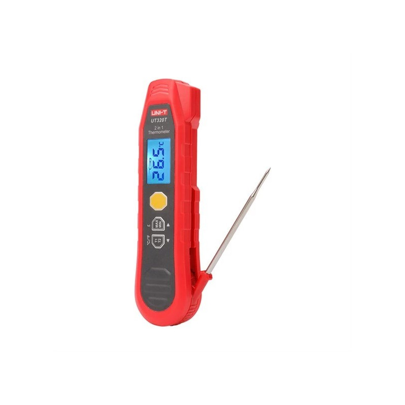 UNI-T UT320T 2-in-1 digitale thermometer -40 tot +300°C