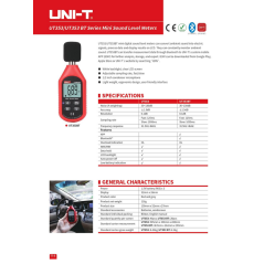 UNI-T UT353BT Decibelmeter geluidsniveaumeter met Bluetooth