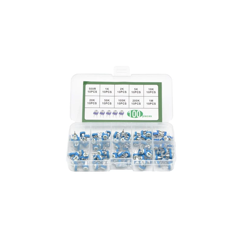 Soldeerbout-shop Trimpotmeter assortiment 100-delig