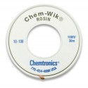 Chemtronics CHEM-WIK 10-100L desoldeerlint 30m 2,54mm