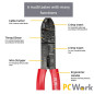 PCWork PCW04D 4-in-1 Strip- knip- en krimptang PCWork PCW04D 4-in-1 Strip- knip- en krimptang