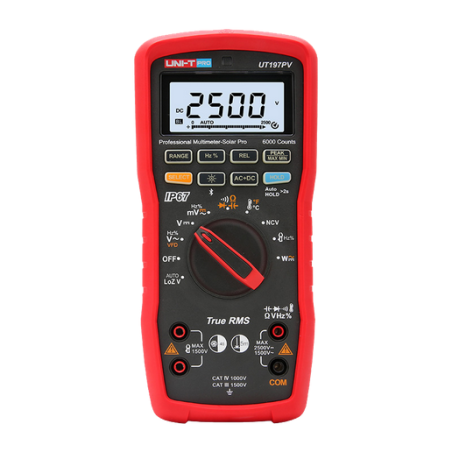 UNI-T UT197PV Solar Pro multimeter | Soldeerbout-shop.nl