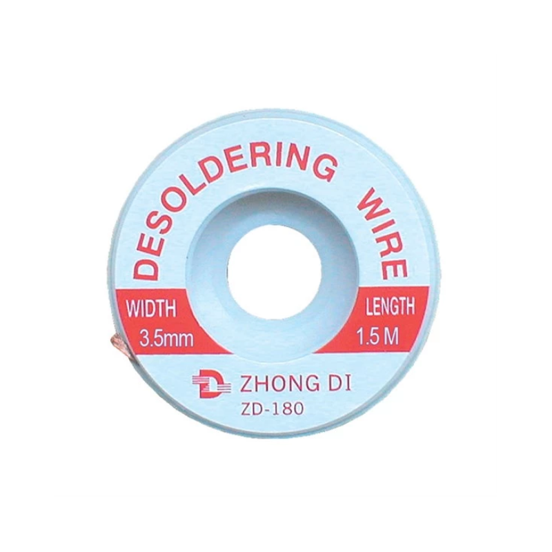 Soldeerbout-shop ZD-180 desoldeerlint 1,5m 3,5mm