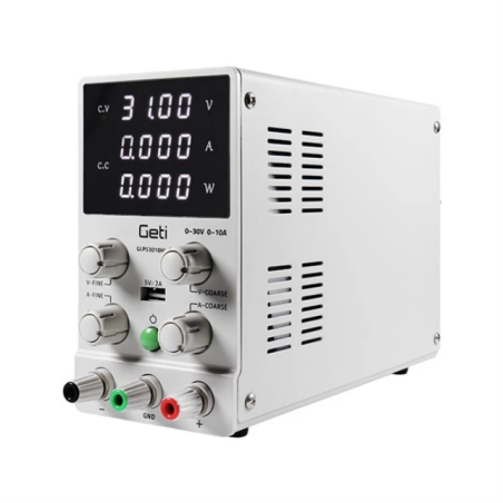 Geti GLPS3010HW Laboratoriumvoeding 0-30VDC & 0-10A