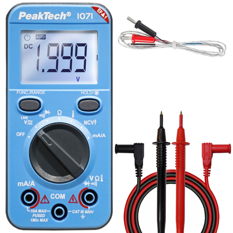 PeakTech 1071 digitale multimeter
