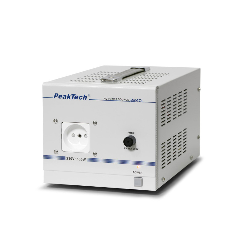 PeakTech 2240 Isolatietransformator 230VAC 500W