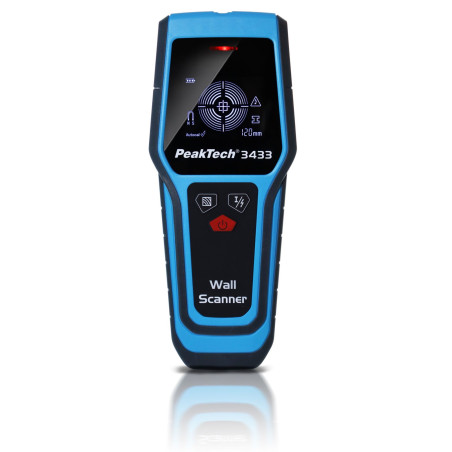 PeakTech 3433 Wanddetector en leidingzoeker | Soldeerbout-shop.nl