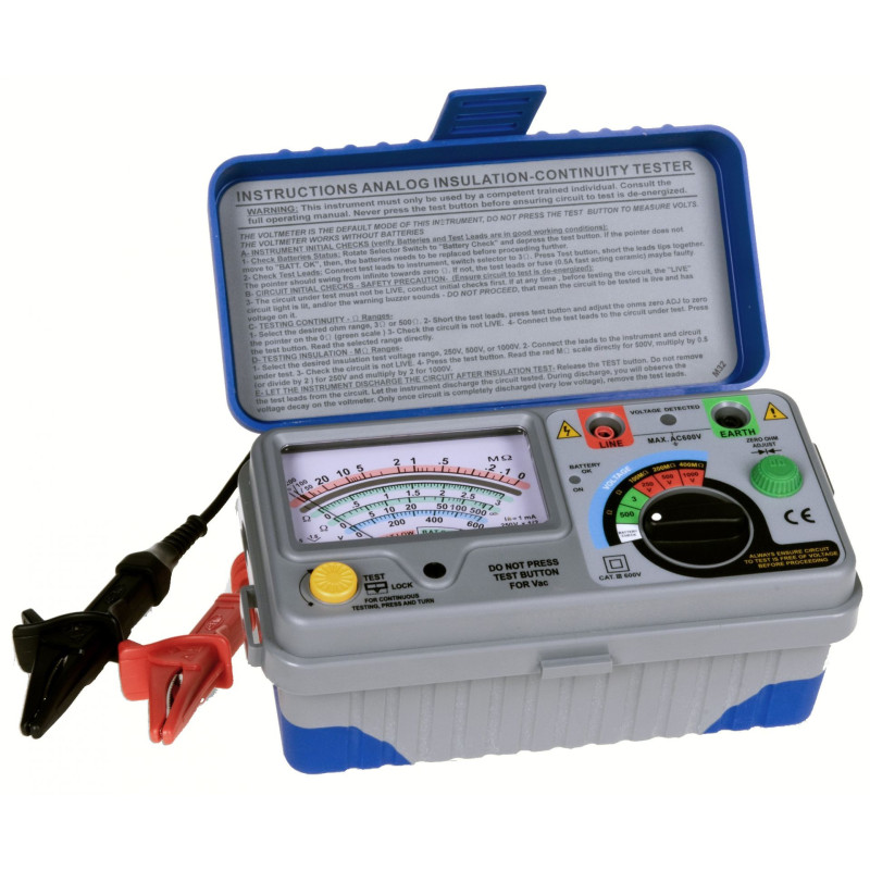 PeakTech 2675  Analoge isolatiemeter