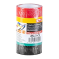 Strend Pro 2173060 Isolatietapeset kleurenmix 19mm x 5m (set van 5 stuks) Strend Pro 2173060 Isolatietapeset kleurenmix 19mm x 5m (set van 5 stuks)