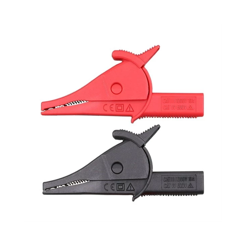 UNI-T UT-C04A Krokodillenklem naar banaanstekker (set van 2)