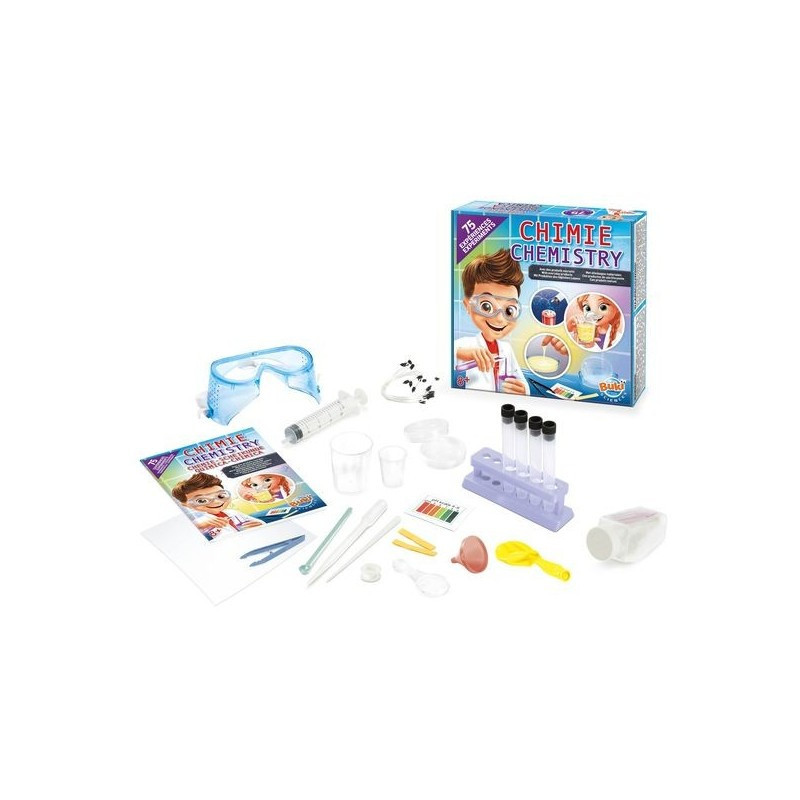 Buki Scheikunde lab met 75 experimenten Buki Scheikunde lab met 75 experimenten