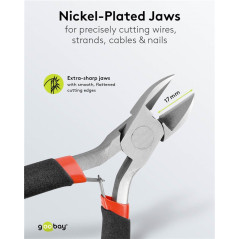 Goobay 77099 Precisie kniptang | Soldeerbout-shop.nl