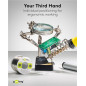 Goobay 76560 Derde hand met vergrootglas en soldeerbouthouder