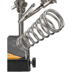 Goobay 76560 Derde hand met vergrootglas en soldeerbouthouder