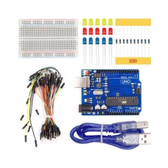 Kuongshun Arduino UNO R3 Basickit – Basis Leer- en Ontwikkelkit