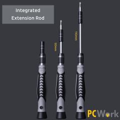 PCWork PCW08H Precisie-schroevendraaierset 25-delig