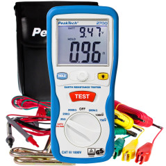 PeakTech 2700 Aardweerstandsmeter | Soldeerbout-shop.nl