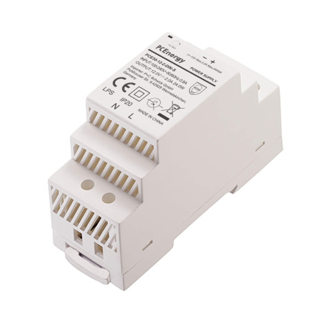 PCEnergy PCE30-12-2-DIN-S DC voeding DIN-rail 12V 2A 24W