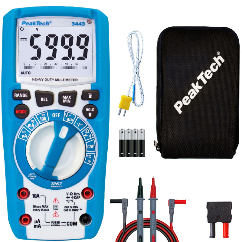 PeakTech 3443 Digitale multimeter