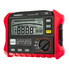 Ermenrich ET60 Aardweerstandsmeter | Soldeerbout-shop.nl