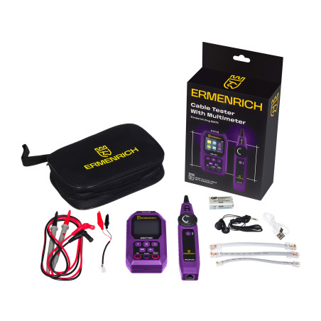 Ermenrich SM75 Netwerkkabeltester en kabelzoeker