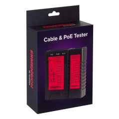 Ermenrich NP10 NetGeeks Netwerkkabeltester en PoE-tester | Soldeerbout-shop.nl