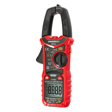 Ermenrich MK40 Digitale AC/DC stroomtang 600A | Soldeerbout-shop.nl