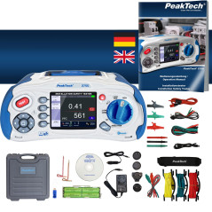 PeakTech 2755 VDE 0100 Installatietester | Soldeerbout-shop.nl