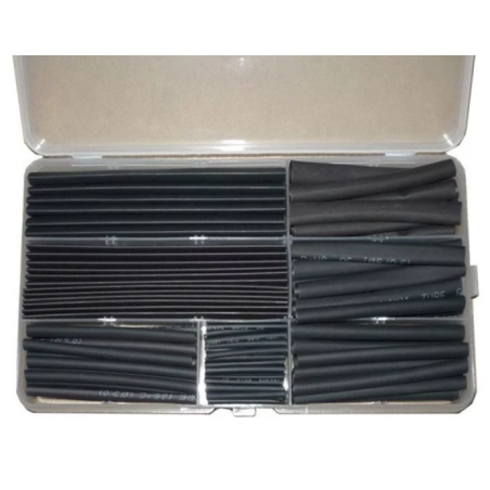 Soldeerbout-shop krimpkous assortiment 140-delig zwart