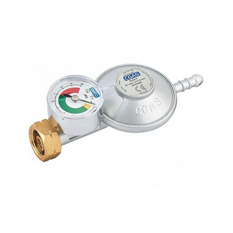 CGAS C31-30 Gasdrukregelaar met manometer 30mBar