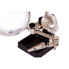 Levenhuk ZF17 Derde hand met vergrootglas en soldeerbouthouder