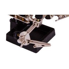 Levenhuk ZF21 Derde hand met vergrootglas en soldeerbouthouder