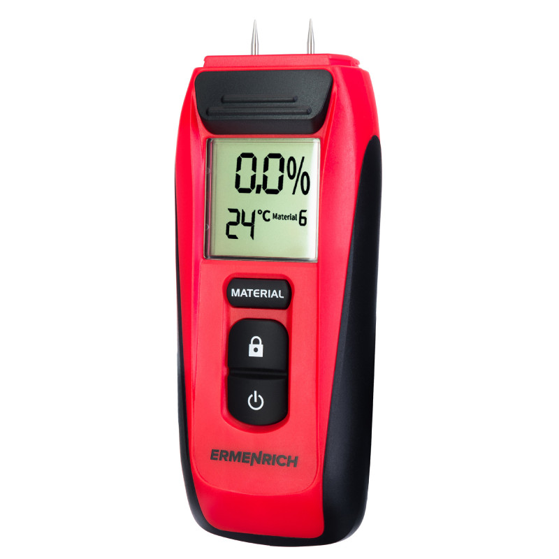 Ermenrich MW20 Vochtmeter (rood)