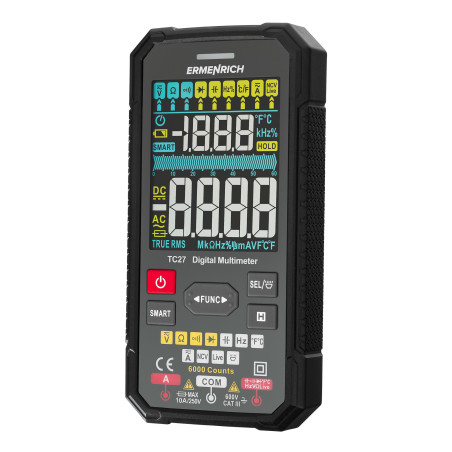 Ermenrich TC27 Digitale smart multimeter | Soldeerbout-shop.nl