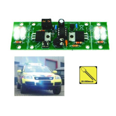 Velleman MK180 2-kanaals LED-stroboscoop Mini Kits bouwpakket