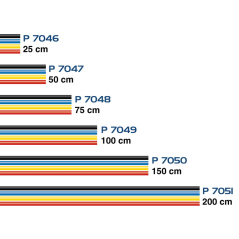 PeakTech 7047 Meetsnoerenset 4-delig 120VDC/50VAC 10A 50cm