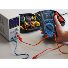 PeakTech 7048 Meetsnoerenset 4-delig 120VDC/50VAC 10A 75cm