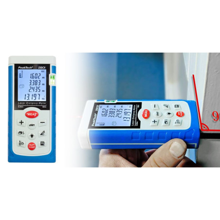 PeakTech 2801 Laserafstandsmeter 60m