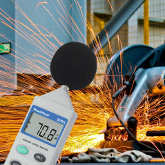 PeakTech 5055 Decibelmeter dBA en dBC | Soldeerbout-shop.nl